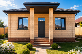 Новый кирпичный дом 95,4 м² в районе школы №17 | Выселки