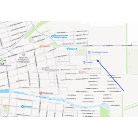 Участок 10 соток в элитном районе Выселок | Фасад 28 м, все комм-ции