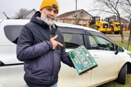 На выходных у меня была необычная встреча. 